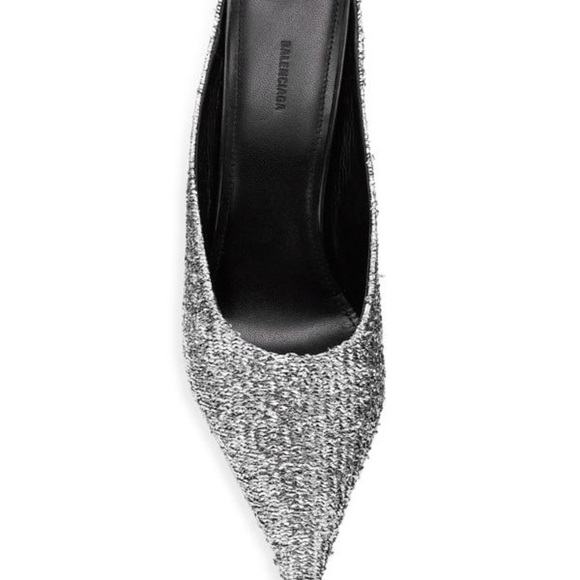 BALENCIAGA
Knife Metallic Stiletto Mules - Picture 6 of 6